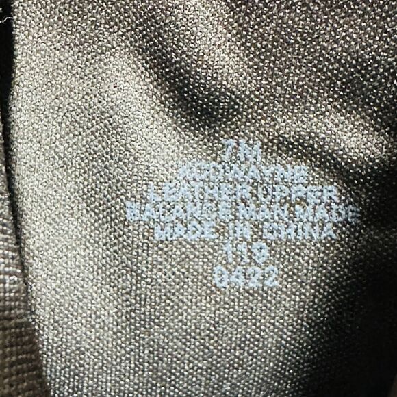 Calvin Klein Dwayne Women's US 7M Bootie Brown Leather Ankle Zip Block Heel NWOB - Picture 12 of 13